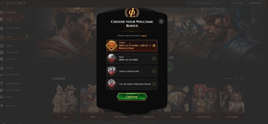 Casino en ligne Legiano France Casino en ligne Legiano France